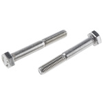 Stainless Steel, Hex Bolt, M6 x 45mm