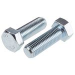 Clear Passivated, Zinc Steel Hex, Hex Bolt, M20 x 60mm