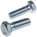 Clear Passivated, Zinc Steel, Hex Bolt, M20 x 65mm