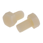Plain Nylon, Hex Bolt, M12 x 20mm