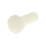 Plain Nylon, Hex Bolt, M8 x 20mm