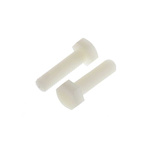 Plain Nylon, Hex Bolt, M8 x 30mm