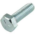 Steel Hex, Hex Bolt, 1/4-20in x 1in