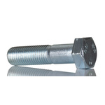 Bright Zinc Plated Bright Zinc Plated Steel, Hex Bolt, M16 x 65mm
