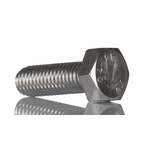 Plain Stainless Steel, Hex Bolt, M8 x 25mm