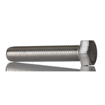 Plain Stainless Steel, Hex Bolt, M16 x 80mm