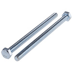 Zinc Plated Steel Hex, Hex Bolt, M6 x 90mm