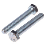 Zinc Plated Steel Hex, Hex Bolt, M10 x 65mm