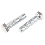 Zinc Plated Steel Hex, Hex Bolt, M16 x 65mm