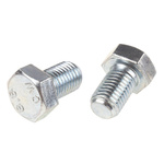 Zinc Plated Steel Hex, Hex Bolt, M16 x 25mm