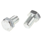 Zinc Plated Steel Hex, Hex Bolt, M20 x 30mm