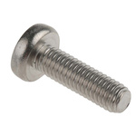 RS PRO Pozidriv Pan A4 316 Stainless Steel Machine Screws DIN 7985, M6x20mm