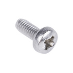 RS PRO Pozidriv Pan A2 304 Stainless Steel Machine Screws DIN 7985, M2.5x6mm