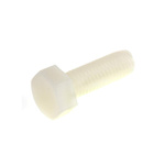 Plain Nylon, Hex Bolt, M10 x 30mm