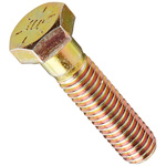 Steel Hex, Hex Bolt, 1/14in x 2in