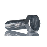 Bright Zinc Plated Bright Zinc Plated Steel, Hex Bolt, M6 x 16mm