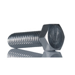 Bright Zinc Plated Zinc Plated Steel, Hex Bolt, M8 x 30mm