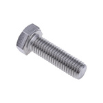 Plain Stainless Steel, Hex Bolt, M12 x 40mm