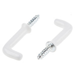 RS PRO Steel, Screw Hook, 31mm, 20mm
