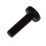 RS PRO Pozidriv Pan Steel Machine Screws DIN 7985, M3x10mm