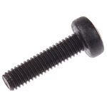 RS PRO Pozidriv Pan Steel Machine Screws DIN 7985, M3x12mm