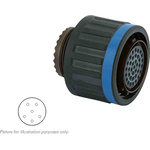 Souriau, 8D 6 Way MIL Spec Circular Connector Plug, Socket Contacts,Shell Size 09, Screw Coupling, MIL-DTL-38999