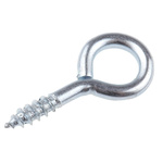 RS PRO Steel, Screw Eye Hook, 45mm, 10mm