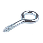 RS PRO Steel, Screw Eye Hook, 65mm, 14mm