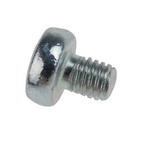 RS PRO Pozidriv Pan Steel Machine Screws DIN 7985, M3x4mm