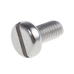 RS PRO Slot Pan A4 316 Stainless Steel Machine Screws DIN 85, M3x6mm