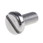 RS PRO Slot Pan A4 316 Stainless Steel Machine Screws DIN 85, M6x12mm