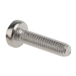 RS PRO Pozidriv Pan A4 316 Stainless Steel Machine Screws DIN 7985, M4x16mm