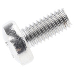 RS PRO Pozidriv Pan A4 316 Stainless Steel Machine Screws DIN 7985, M6x12mm