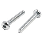 RS PRO Torx Pan Steel Machine Screws, M3x20mm
