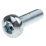 RS PRO Torx Pan Steel Machine Screws, M6x20mm