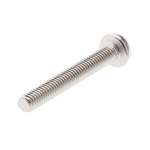 RS PRO Slot Pan Brass Machine Screws DIN 85, M4x30mm