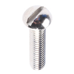 RS PRO Slot Round Brass Machine Screw BS 57 6BAx1/2in
