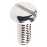 RS PRO Slot Round Brass Machine Screw BS 57 4BAx1/2in