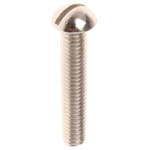 RS PRO Slot Round Brass Machine Screws BS 57 2BAx1in