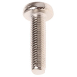 RS PRO Cross Pan Brass Machine Screws DIN 7985, M5x20mm