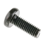 RS PRO Pozidriv Pan Steel Machine Screws DIN 7985, M6x16mm