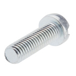 RS PRO Slot  Cheese Head Steel Machine Screws DIN 84, M6x20mm