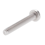 RS PRO Pozidriv Pan A2 304 Stainless Steel Machine Screws DIN 7985Z, M5x35mm