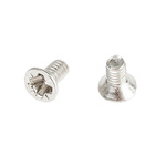 RS PRO Pozidriv Countersunk A2 304 Stainless Steel Hex Bolt DIN 965Z, M2x16mm