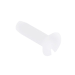 RS PRO Slot Countersunk Nylon Machine Screws DIN 963, M3x10mm