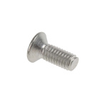 RS PRO Cross Countersunk A4/50 Stainless Steel Machine Screw DIN 965, M3x8mmx0.314in