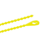 Richco Yellow Cable Tie Polypropylene Releasable, 101.6mm x 1.5 mm