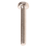 RS PRO Pozidriv Pan Brass Machine Screws DIN 7985, M3x20mm