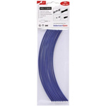 HellermannTyton Heat Shrink Tubing, Blue 3mm Sleeve Dia. x 200mm Length 3:1 Ratio, HIS-3 BAG Series