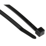 HellermannTyton Black Cable Tie Nylon, 150mm x 4.6 mm